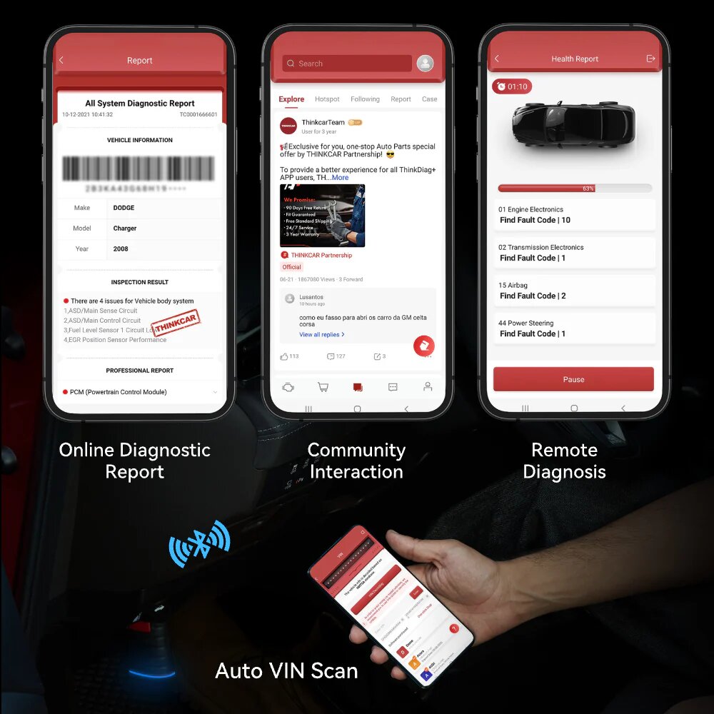 Thinkdiag Con Thinkdiag+ Para iPhone Full Marcas