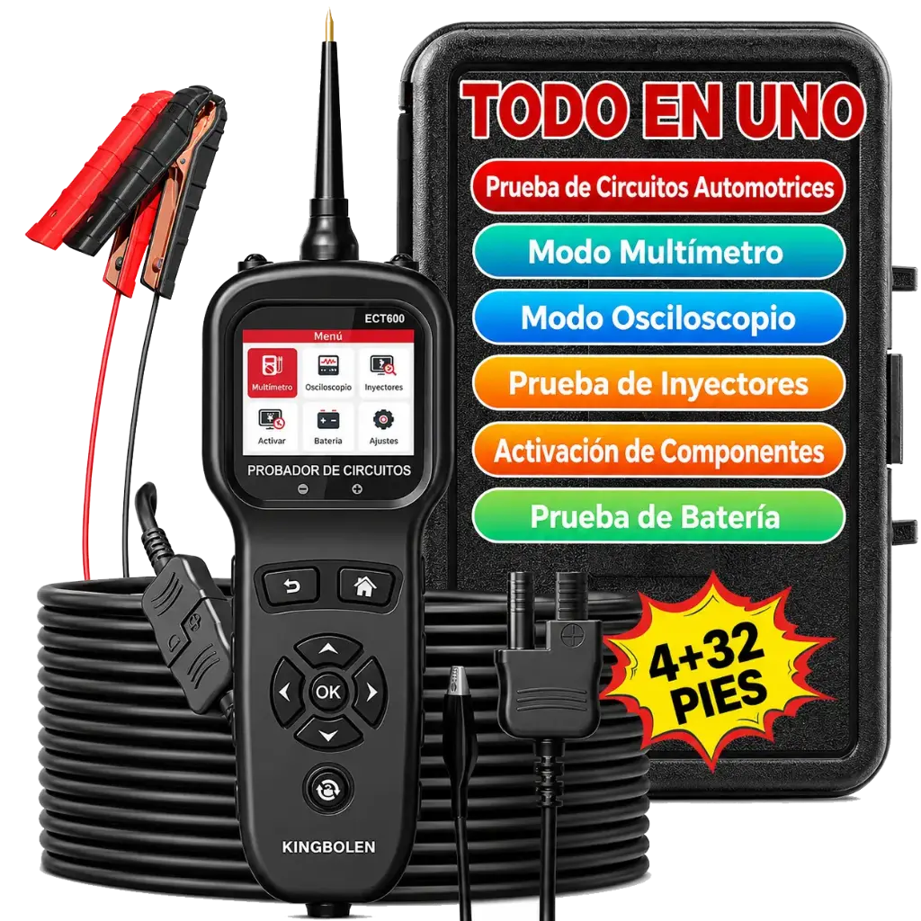 Punta Logica Automotriz Kingbolen ECT600