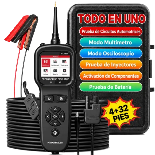 Punta Logica Automotriz Kingbolen ECT600