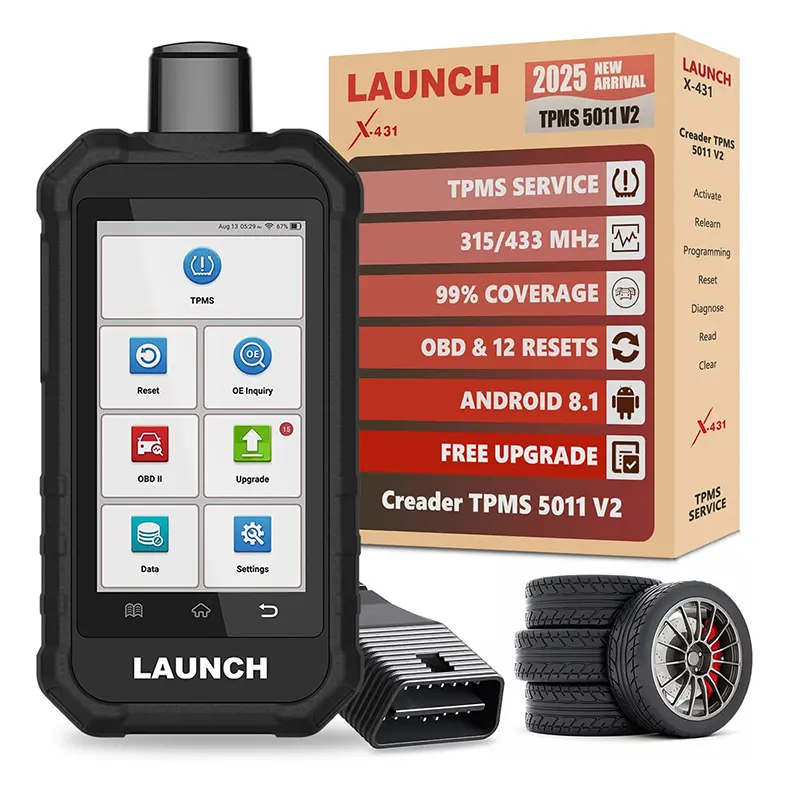 Launch CRT 5011 V2 Programador de Sensores y Sistema TPMS 