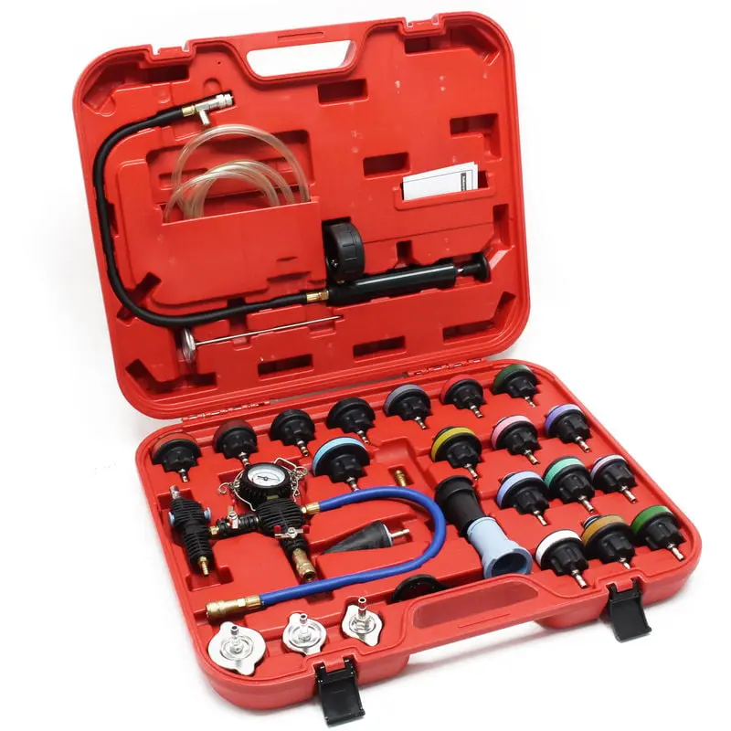 Detector de fugas de radiador, 28 pzs.