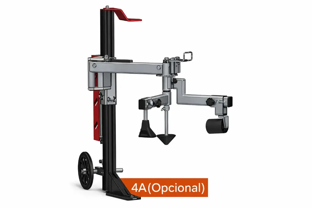 Brazo auxiliar 4A para desmontadora Launc TWC-421