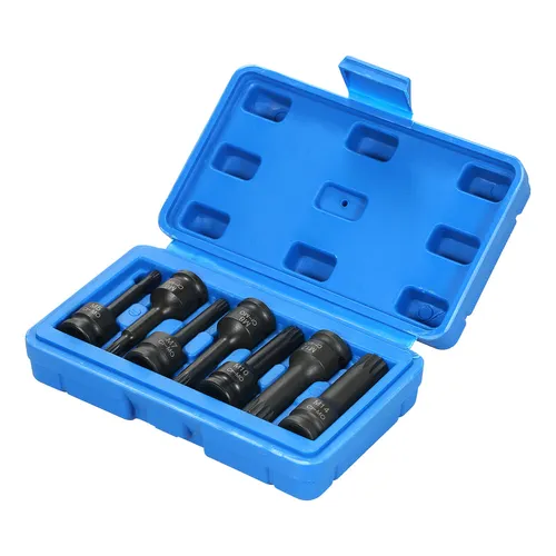 Juego de dados spline de impacto, 8 pzs.