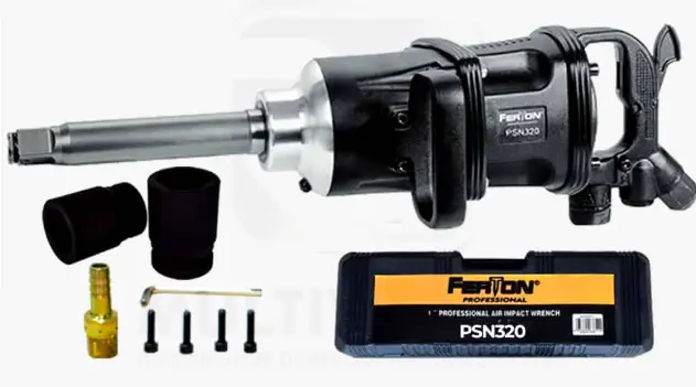 [PSN320] Pistola de impacto neumática, de 1" y 3200N.M, Ferton.