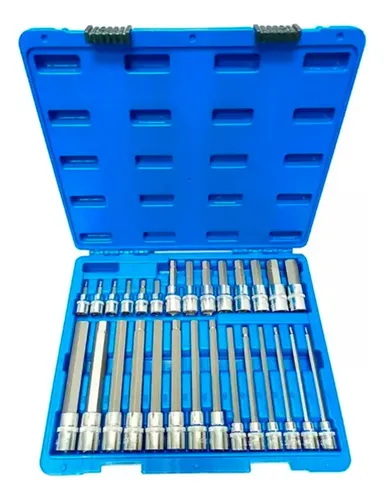 Juego de dados allen largos, 28 pzs.