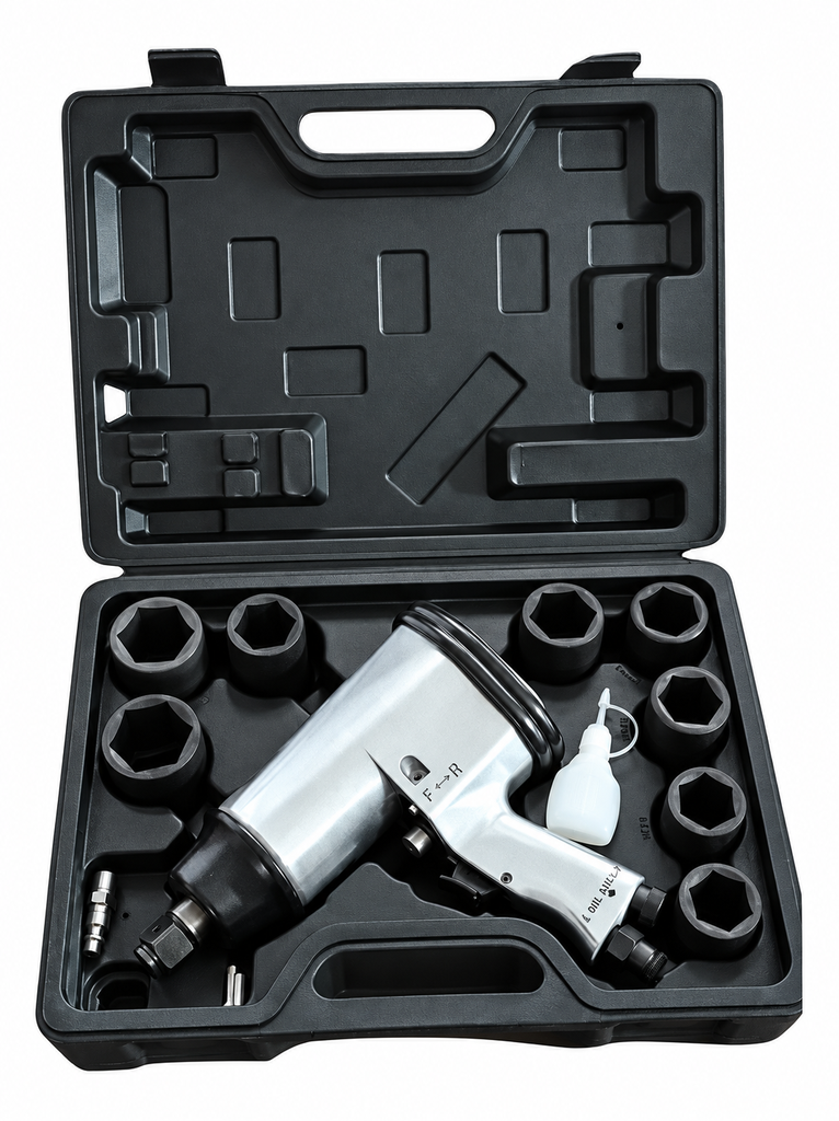 [DT08-HY834] Pistola de impacto de 3/4'', neumática, 14 pzs.