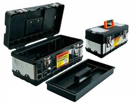 [DT151053/17] Caja de herramientas de 17'' en acero inox.