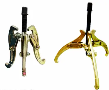 Extractor de rodamientos, poleas y engranajes, de 3 patas, 6''.