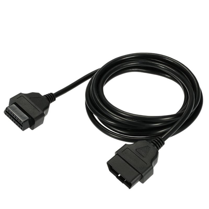 Extensión OBD2 de 120cm Macho a hembra OBD2 16 Pines