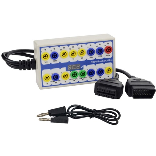 [OBDB] Caja de pruebas OBD2 de 16 pines, Breakout Box automotriz