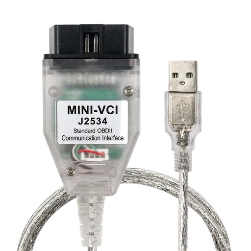 [MVCI] Mini VCI J2534: interfaz de diagnóstico para Toyota