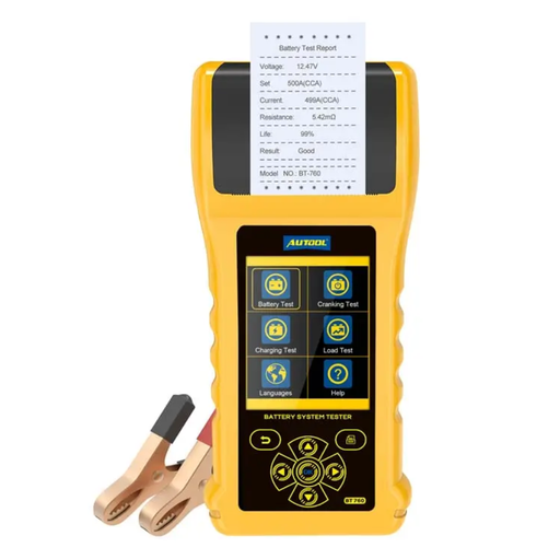 [BT760] AUTOOL BT760: analizador de baterías con impresora térmica