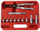 Kit para remover e instalar gomas de válvula.