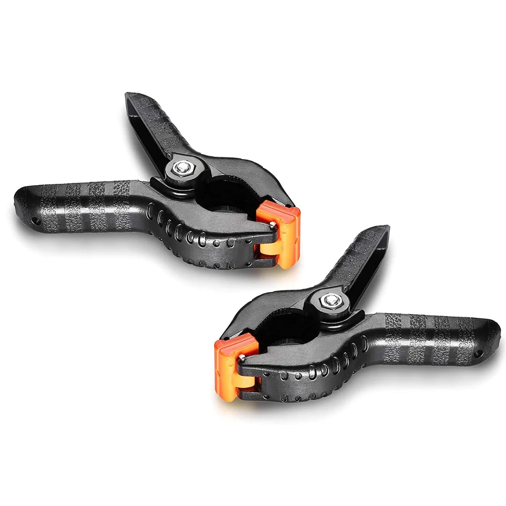 Set de pinzas de 4'' con resorte, 2pzs.