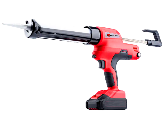 Pistola aplicadora de silicón o uretano en cartucho.
