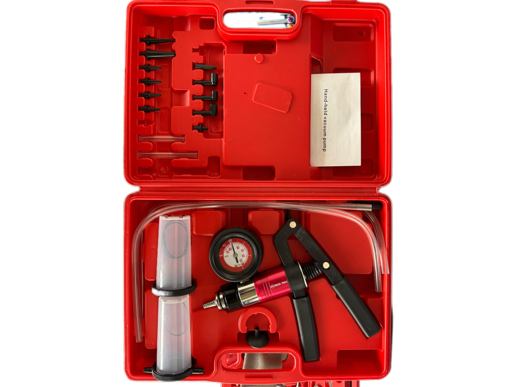 Bomba manual de vacío para purgado de frenos, caliper cilindro.