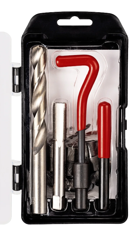 [DT05-TR158125] Kit de reparación de roscas con insertos helicoidales M8x1.25mm.