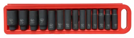[DT02-PS013] Juego de dados de impacto SAE de 13 piezas
