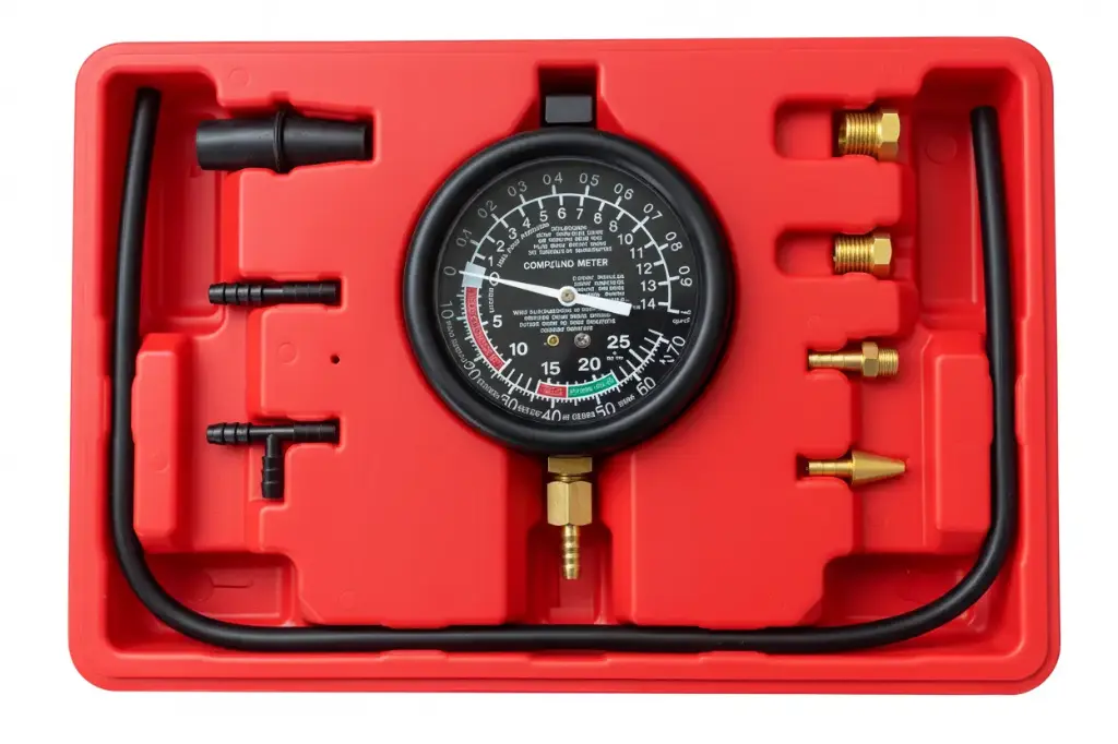 Vacuometro y medidor de presion de combustible, Diesel Tools