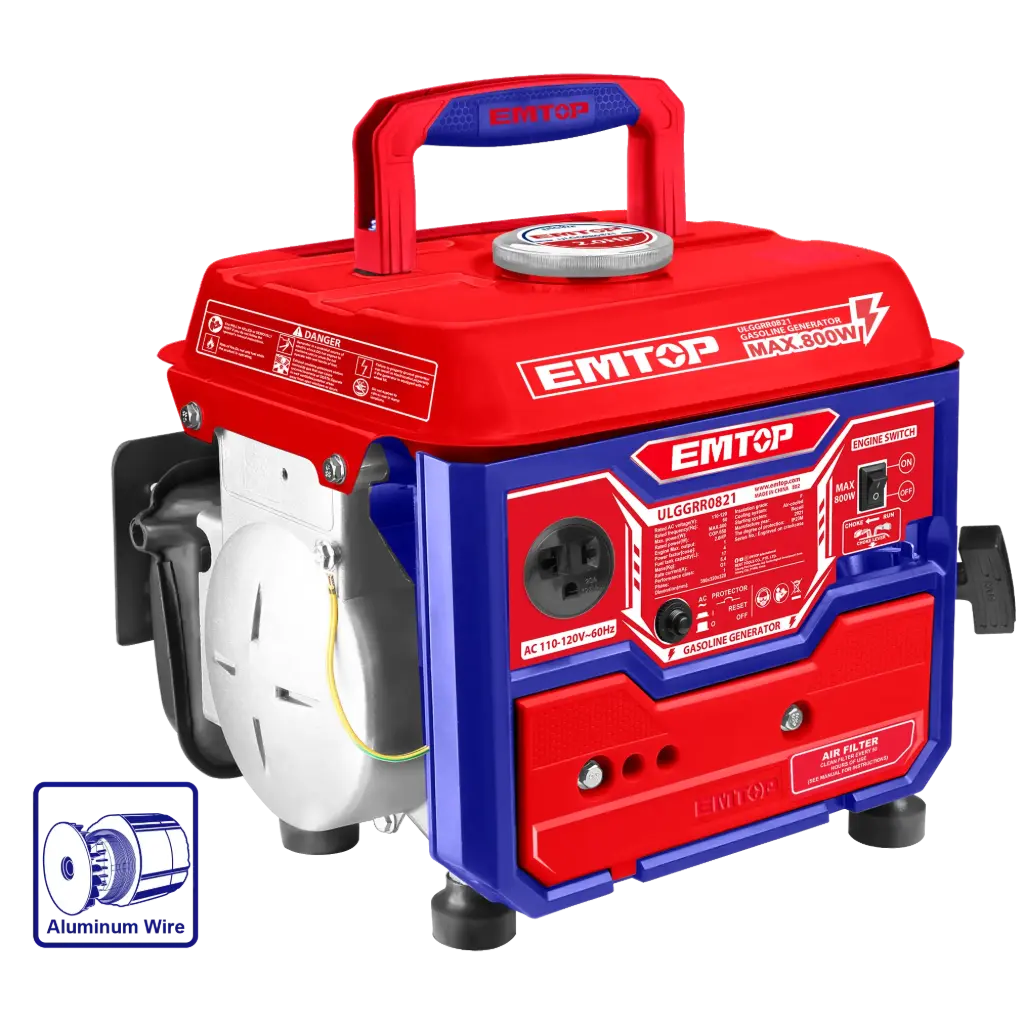 Planta de gasolina 800W, EMTOP.