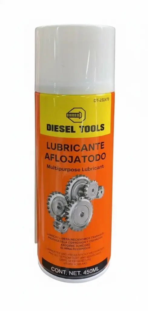 Lubricante aflojatodo 450 ml.