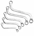 Juego de llave de estrella tipo 'S', 10 a 19mm, 5 pzs.