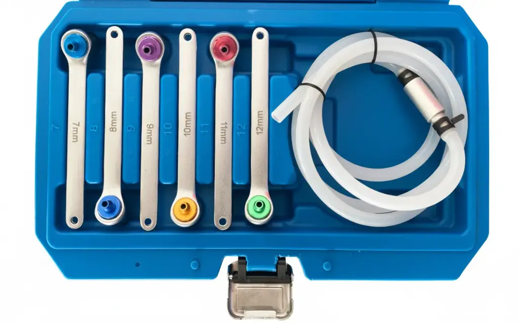 Juego de llaves para purgado de frenos, 6 pzs.