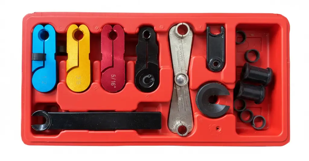 Kit de desconexión de líneas de combustible, 8 pzs.