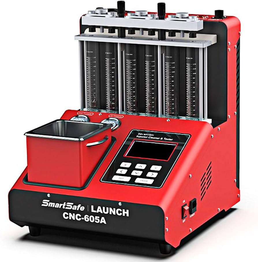 [CNC605A] Launch CNC605A GDI Máquina de limpieza de inyectores GDI
