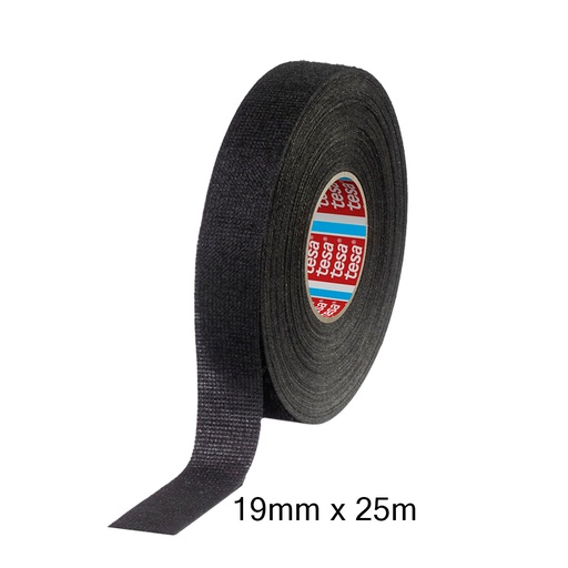 [5160819mm] Cinta de Tela Ignífuga Para Ramales 19mm x 25m TESA