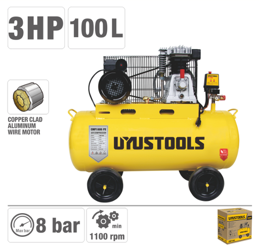 [CMP100U-PA] Compresor de aire 100L 3HP Uyustools