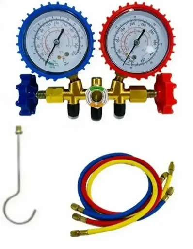 [DT15-TM090] Manómetro para refrigeración R22/1341 /410/404 