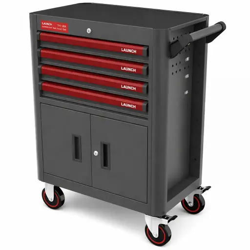 [TTH-375] Carro con 375 herramientas Marca Launch TTH-375