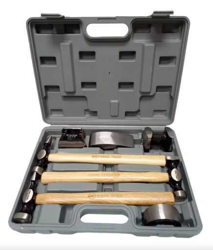 [DT04-RH007] Juego de martillos de latonería, 7 pzs.