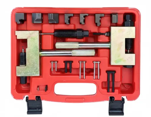 [DT15-QB2250] Remachadora de cadena de tiempo - Mercedes Benz, motores 615, 616, 617, M102, 103, 116, 207, 1.7D, 2.1D, 2.2D, 2.7D, 3.0D, 3.2D, 3.9D and 4.0CDi / Chrysler - JEEP 2.2 DIESEL 3.0 CRD