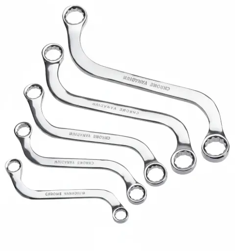 [DT02-5S039] Juego de llave de estrella tipo 'S', 10 a 19mm, 5 pzs.