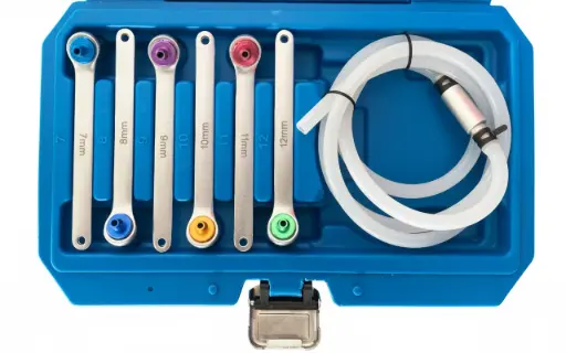 [DT15-QB5586] Juego de llaves para purgado de frenos, 6 pzs.