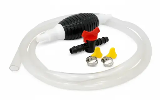 [MANG02] Manguera con bomba de succión 1/2'' x 3 mt, RUN.